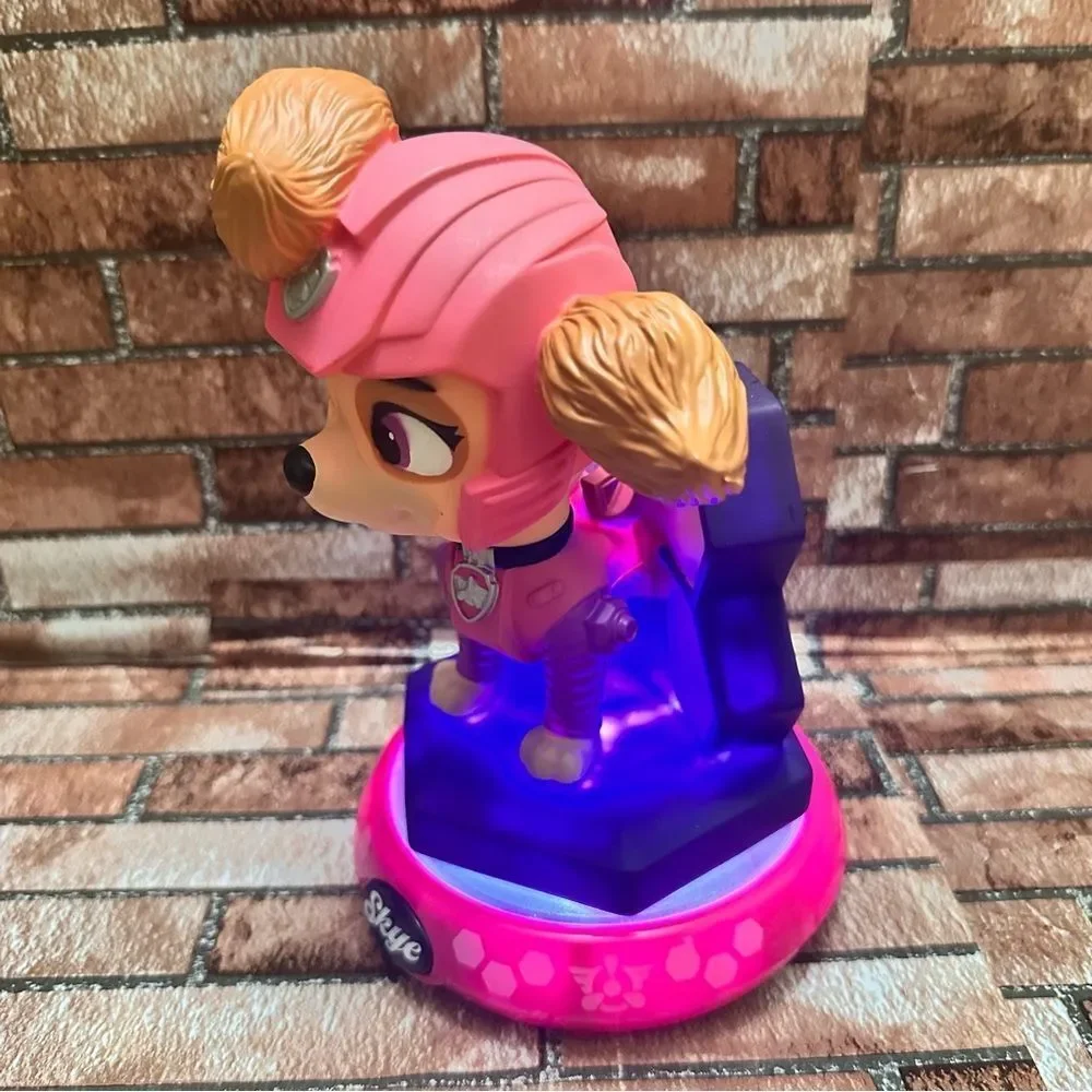Skye Paw Patrol Pink Night Light